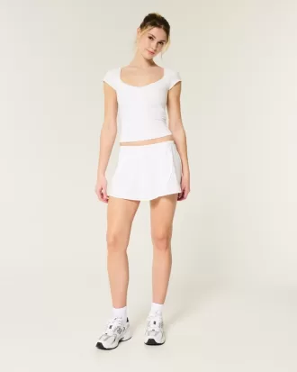 Gilly Hicks Mid-Rise Ballet Wrap Skortie,Gilly Hicks Mid-Rise Ballet Wrap Skortie Gilly Hicks Mid-Rise Ballet Wrap Skortie,Gilly Hicks Mid-Rise Ballet Wrap Skortie