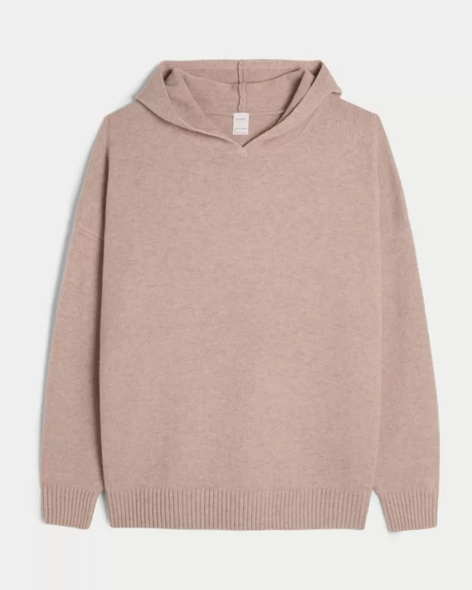 Gilly Hicks Oversized Sweater-Knit Hoodie,Gilly Hicks Oversized Sweater-Knit Hoodie Gilly Hicks Oversized Sweater-Knit Hoodie,Gilly Hicks Oversized Sweater-Knit Hoodie