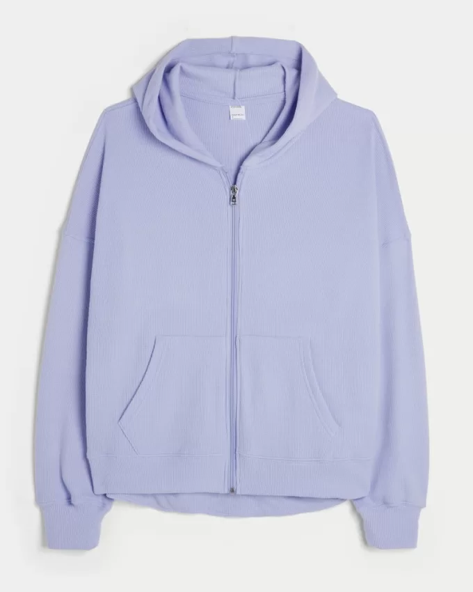 Gilly Hicks Oversized Waffle Zip-Up Hoodie,Gilly Hicks Oversized Waffle Zip-Up Hoodie Gilly Hicks Oversized Waffle Zip-Up Hoodie,Gilly Hicks Oversized Waffle Zip-Up Hoodie