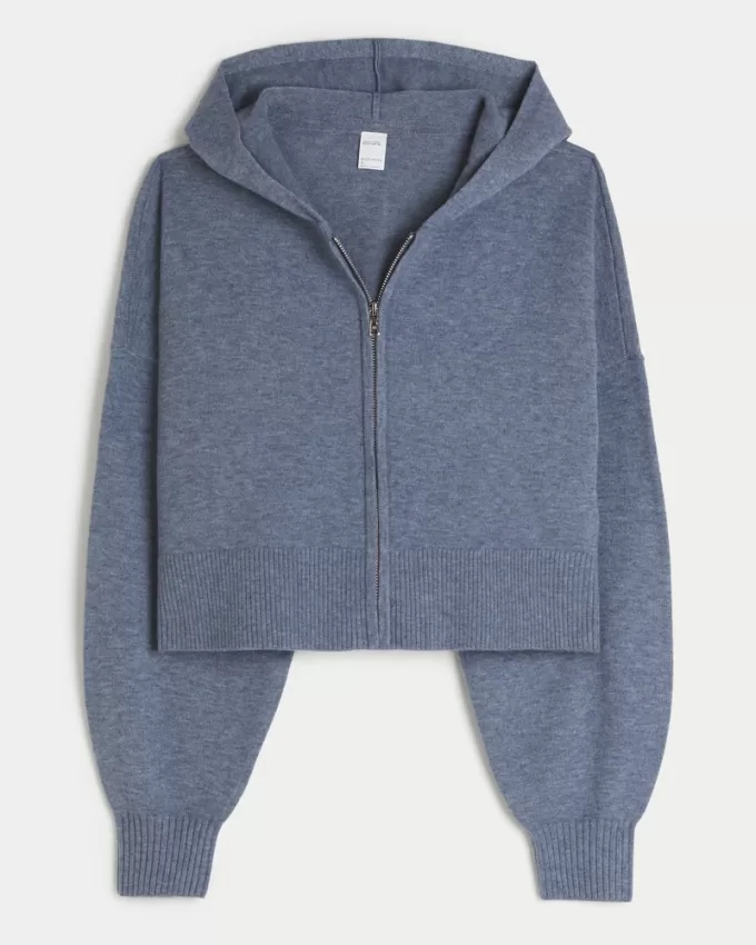 Gilly Hicks Relaxed Sweater-Knit Zip-Up Hoodie,Gilly Hicks Relaxed Sweater-Knit Zip-Up Hoodie Gilly Hicks Relaxed Sweater-Knit Zip-Up Hoodie,Gilly Hicks Relaxed Sweater-Knit Zip-Up Hoodie