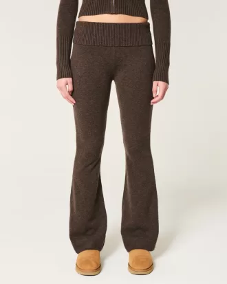 Gilly Hicks Sweater-Knit Foldover Waist Flare Pants,Gilly Hicks Sweater-Knit Foldover Waist Flare Pants Gilly Hicks Sweater-Knit Foldover Waist Flare Pants,Gilly Hicks Sweater-Knit Foldover Waist Flare Pants