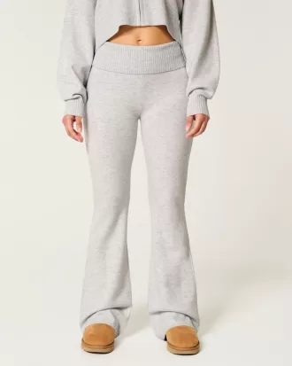 Gilly Hicks Sweater-Knit Foldover Waist Flare Pants,Gilly Hicks Sweater-Knit Foldover Waist Flare Pants Gilly Hicks Sweater-Knit Foldover Waist Flare Pants,Gilly Hicks Sweater-Knit Foldover Waist Flare Pants