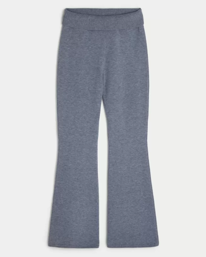 Gilly Hicks Sweater-Knit Foldover Waist Flare Pants,Gilly Hicks Sweater-Knit Foldover Waist Flare Pants Gilly Hicks Sweater-Knit Foldover Waist Flare Pants,Gilly Hicks Sweater-Knit Foldover Waist Flare Pants