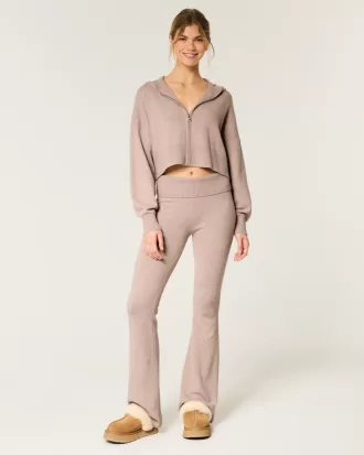Gilly Hicks Sweater-Knit Foldover Waist Flare Pants,Gilly Hicks Sweater-Knit Foldover Waist Flare Pants Gilly Hicks Sweater-Knit Foldover Waist Flare Pants,Gilly Hicks Sweater-Knit Foldover Waist Flare Pants