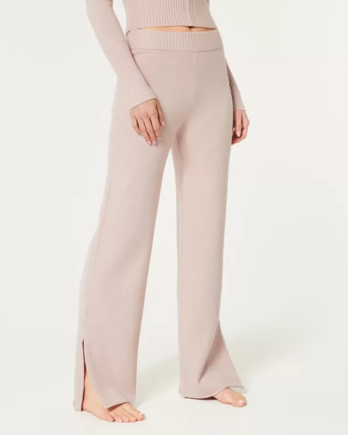 Gilly Hicks Sweater-Knit Pants,Gilly Hicks Sweater-Knit Pants