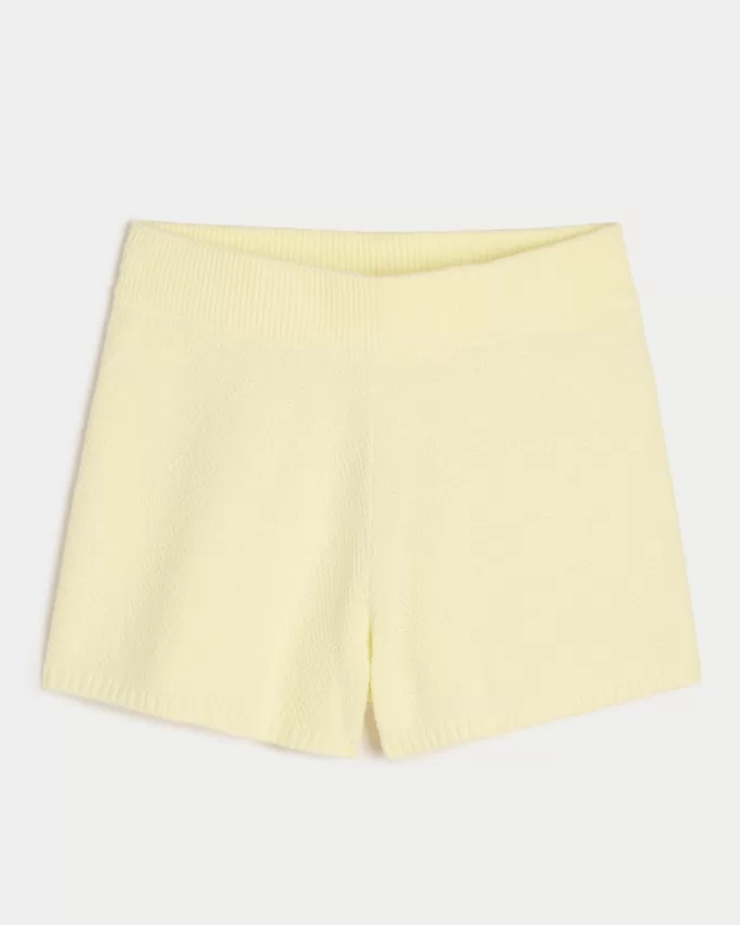 Gilly Hicks Sweater-Knit Shorts,Gilly Hicks Sweater-Knit Shorts Gilly Hicks Sweater-Knit Shorts,Gilly Hicks Sweater-Knit Shorts