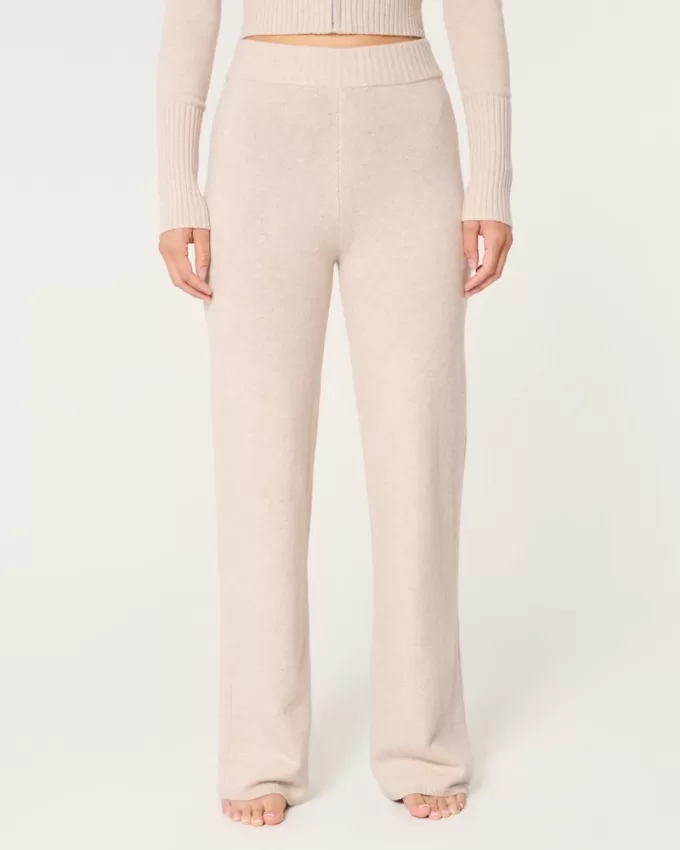 Gilly Hicks Sweater-Knit Straight Pants,Gilly Hicks Sweater-Knit Straight Pants Gilly Hicks Sweater-Knit Straight Pants,Gilly Hicks Sweater-Knit Straight Pants