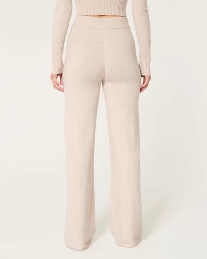 Gilly Hicks Sweater-Knit Straight Pants,Gilly Hicks Sweater-Knit Straight Pants Gilly Hicks Sweater-Knit Straight Pants,Gilly Hicks Sweater-Knit Straight Pants