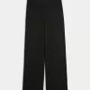 Gilly Hicks Sweater-Knit Straight Pants,Gilly Hicks Sweater-Knit Straight Pants