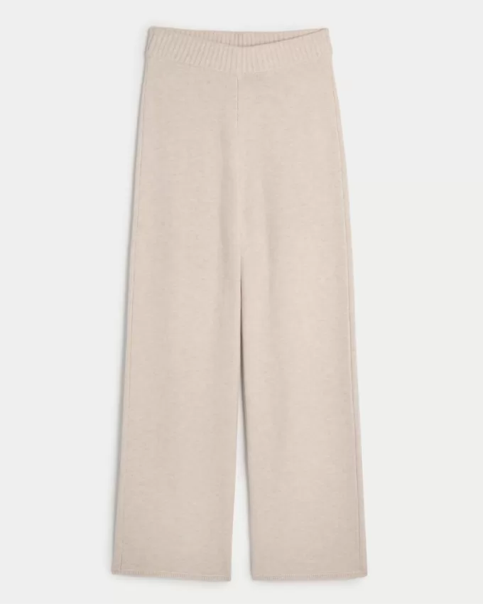 Gilly Hicks Sweater-Knit Straight Pants,Gilly Hicks Sweater-Knit Straight Pants Gilly Hicks Sweater-Knit Straight Pants,Gilly Hicks Sweater-Knit Straight Pants