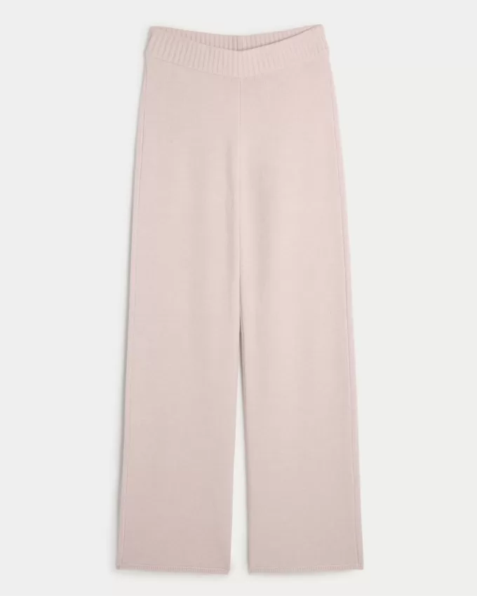 Gilly Hicks Sweater-Knit Straight Pants,Gilly Hicks Sweater-Knit Straight Pants Gilly Hicks Sweater-Knit Straight Pants,Gilly Hicks Sweater-Knit Straight Pants