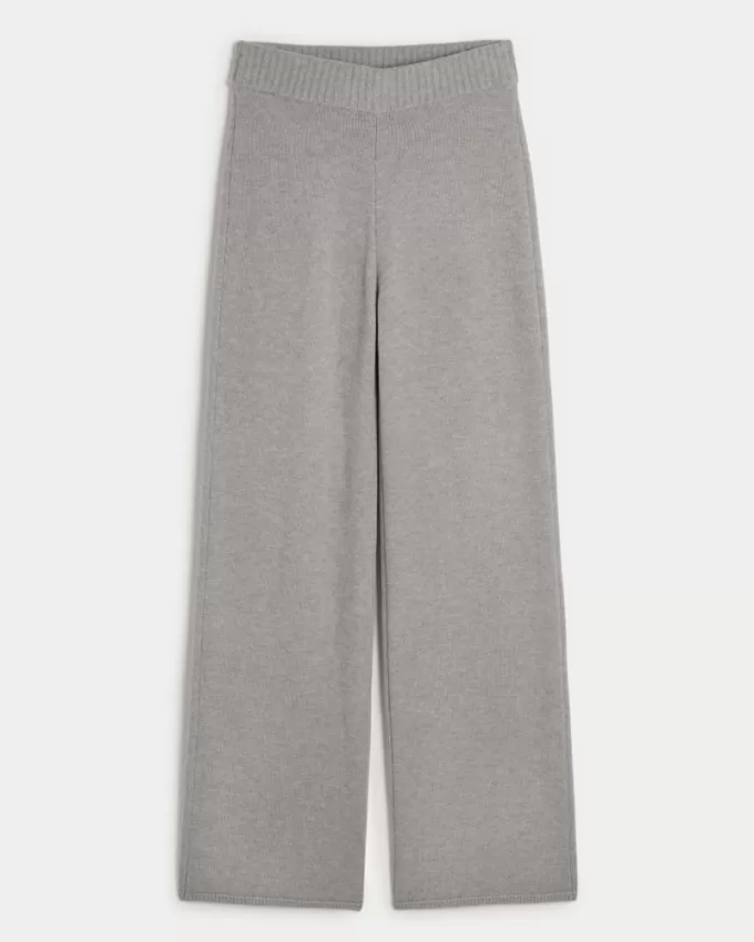 Gilly Hicks Sweater-Knit Straight Pants,Gilly Hicks Sweater-Knit Straight Pants Gilly Hicks Sweater-Knit Straight Pants,Gilly Hicks Sweater-Knit Straight Pants