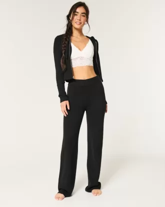 Gilly Hicks Sweater-Knit Straight Pants,Gilly Hicks Sweater-Knit Straight Pants Gilly Hicks Sweater-Knit Straight Pants,Gilly Hicks Sweater-Knit Straight Pants