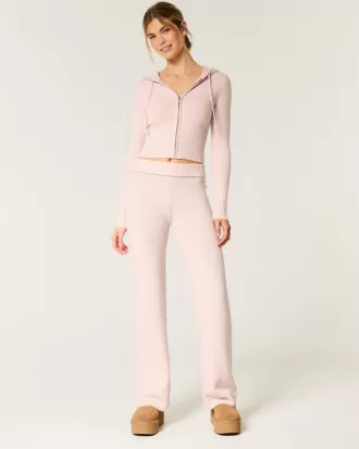 Gilly Hicks Sweater-Knit Straight Pants,Gilly Hicks Sweater-Knit Straight Pants Gilly Hicks Sweater-Knit Straight Pants,Gilly Hicks Sweater-Knit Straight Pants