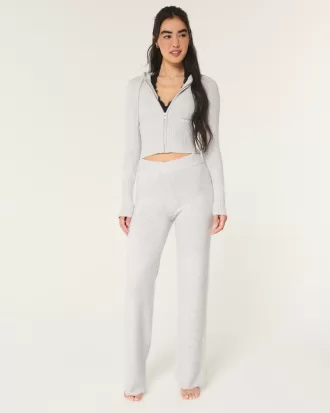 Gilly Hicks Sweater-Knit Straight Pants,Gilly Hicks Sweater-Knit Straight Pants Gilly Hicks Sweater-Knit Straight Pants,Gilly Hicks Sweater-Knit Straight Pants