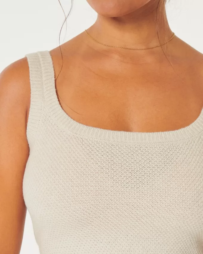 Gilly Hicks Sweater-Knit Tank,Gilly Hicks Sweater-Knit Tank Gilly Hicks Sweater-Knit Tank,Gilly Hicks Sweater-Knit Tank