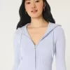Gilly Hicks Sweater-Knit Zip-Up Hoodie,Gilly Hicks Sweater-Knit Zip-Up Hoodie Gilly Hicks Sweater-Knit Zip-Up Hoodie,Gilly Hicks Sweater-Knit Zip-Up Hoodie