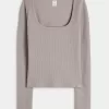 Gilly Hicks Waffle Wide-Neck Top,Gilly Hicks Waffle Wide-Neck Top Gilly Hicks Waffle Wide-Neck Top,Gilly Hicks Waffle Wide-Neck Top