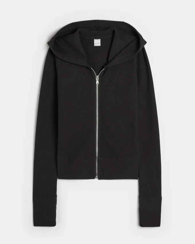 Gilly Hicks Waffle Zip-Up Hoodie,Gilly Hicks Waffle Zip-Up Hoodie Gilly Hicks Waffle Zip-Up Hoodie,Gilly Hicks Waffle Zip-Up Hoodie