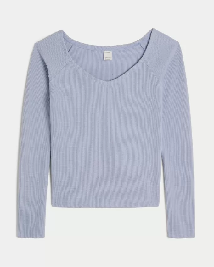 Gilly Hicks Wide V-Neck Top,Gilly Hicks Wide V-Neck Top Gilly Hicks Wide V-Neck Top,Gilly Hicks Wide V-Neck Top