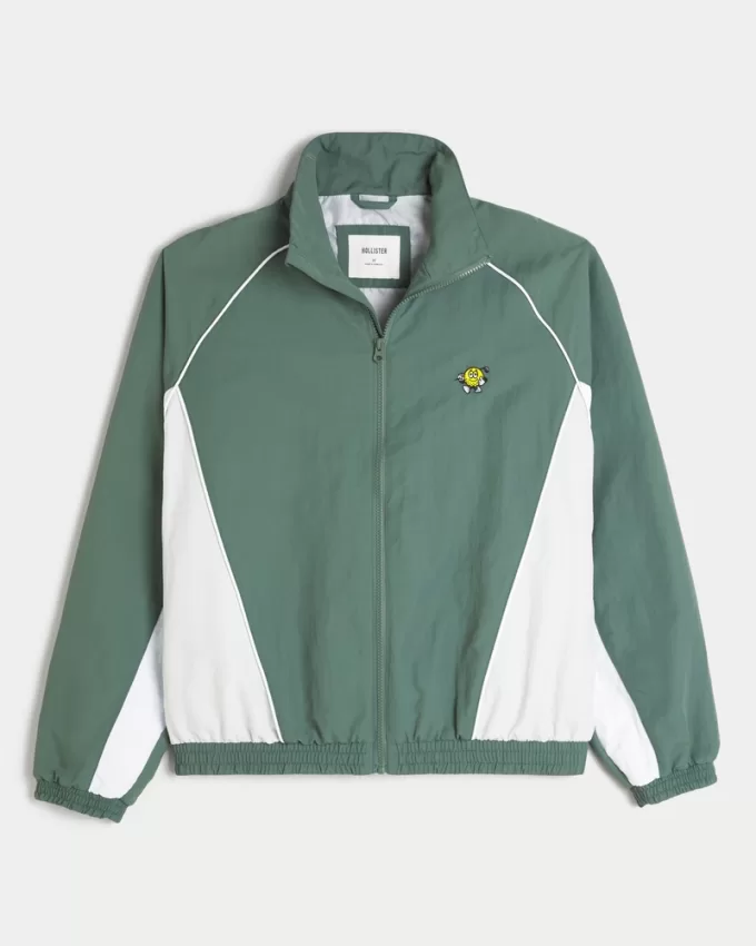 Golf Graphic Windbreaker Jacket,Golf Graphic Windbreaker Jacket