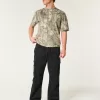 Heavyweight Boxy Camo Pattern T-Shirt,Heavyweight Boxy Camo Pattern T-Shirt