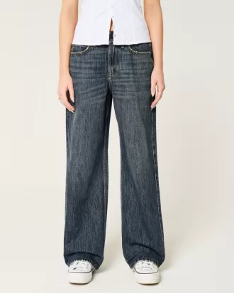 High-Rise Dark Wash Baggy Jeans,High-Rise Dark Wash Baggy Jeans High-Rise Dark Wash Baggy Jeans,High-Rise Dark Wash Baggy Jeans