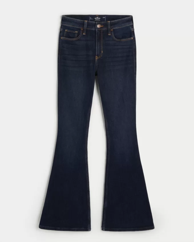High-Rise Dark Wash Flare Jeans,High-Rise Dark Wash Flare Jeans High-Rise Dark Wash Flare Jeans,High-Rise Dark Wash Flare Jeans