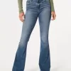 High-Rise Medium Wash Flare Jeans,High-Rise Medium Wash Flare Jeans High-Rise Medium Wash Flare Jeans,High-Rise Medium Wash Flare Jeans