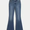 High-Rise Medium Wash Flare Jeans,High-Rise Medium Wash Flare Jeans High-Rise Medium Wash Flare Jeans,High-Rise Medium Wash Flare Jeans
