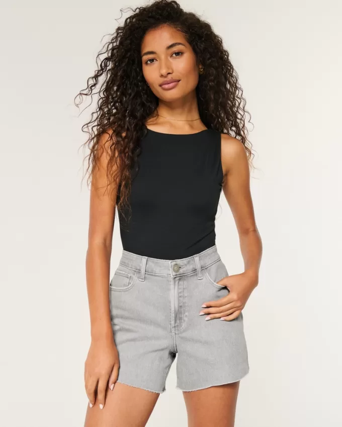 High-Rise Relaxed Denim Shorts 5″,High-Rise Relaxed Denim Shorts 5″ High-Rise Relaxed Denim Shorts 5″,High-Rise Relaxed Denim Shorts 5″