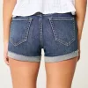 High-Rise Ripped Dark Wash Denim Shortie Shorts,High-Rise Ripped Dark Wash Denim Shortie Shorts High-Rise Ripped Dark Wash Denim Shortie Shorts,High-Rise Ripped Dark Wash Denim Shortie Shorts