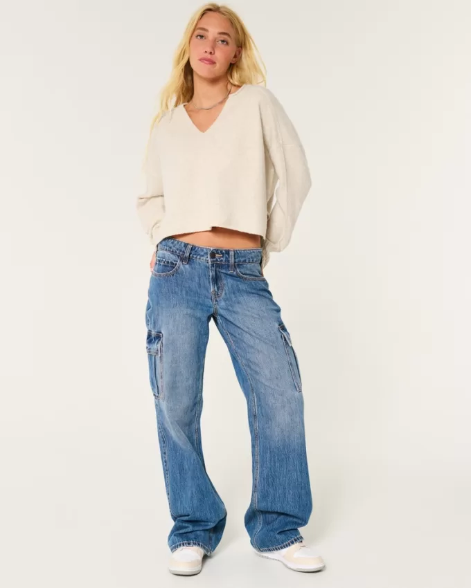 Hollister Comfy Cloud Boxy Notch-Neck Sweater,Hollister Comfy Cloud Boxy Notch-Neck Sweater Hollister Comfy Cloud Boxy Notch-Neck Sweater,Hollister Comfy Cloud Boxy Notch-Neck Sweater