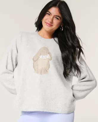 Hollister Comfy Cloud Bunny Graphic Crew Sweater,Hollister Comfy Cloud Bunny Graphic Crew Sweater Hollister Comfy Cloud Bunny Graphic Crew Sweater,Hollister Comfy Cloud Bunny Graphic Crew Sweater
