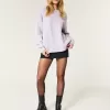 Hollister Comfy Cloud Cable-Knit Crew Sweater,Hollister Comfy Cloud Cable-Knit Crew Sweater