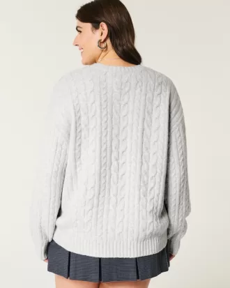 Hollister Comfy Cloud Cable-Knit Crew Sweater,Hollister Comfy Cloud Cable-Knit Crew Sweater Hollister Comfy Cloud Cable-Knit Crew Sweater,Hollister Comfy Cloud Cable-Knit Crew Sweater
