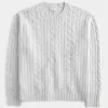 Hollister Comfy Cloud Cable-Knit Crew Sweater,Hollister Comfy Cloud Cable-Knit Crew Sweater Hollister Comfy Cloud Cable-Knit Crew Sweater,Hollister Comfy Cloud Cable-Knit Crew Sweater