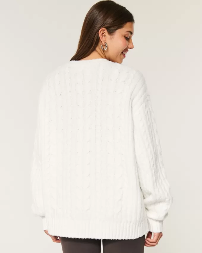Hollister Comfy Cloud Cable-Knit Crew Sweater,Hollister Comfy Cloud Cable-Knit Crew Sweater Hollister Comfy Cloud Cable-Knit Crew Sweater,Hollister Comfy Cloud Cable-Knit Crew Sweater