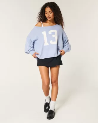 Hollister Comfy Cloud Easy Off-the-Shoulder Number Graphic Sweater,Hollister Comfy Cloud Easy Off-the-Shoulder Number Graphic Sweater Hollister Comfy Cloud Easy Off-the-Shoulder Number Graphic Sweater,Hollister Comfy Cloud Easy Off-the-Shoulder Number Graphic Sweater
