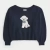 Hollister Comfy Cloud Easy Off-the-Shoulder Puppy Graphic Sweater,Hollister Comfy Cloud Easy Off-the-Shoulder Puppy Graphic Sweater Hollister Comfy Cloud Easy Off-the-Shoulder Puppy Graphic Sweater,Hollister Comfy Cloud Easy Off-the-Shoulder Puppy Graphic Sweater