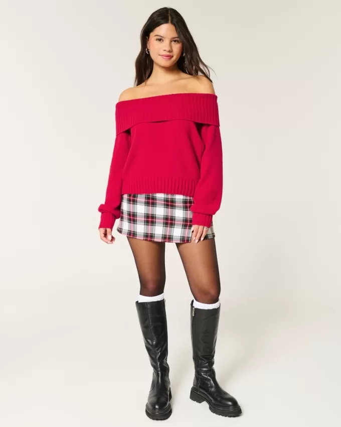 Hollister Comfy Cloud Off-the-Shoulder Sweater,Hollister Comfy Cloud Off-the-Shoulder Sweater Hollister Comfy Cloud Off-the-Shoulder Sweater,Hollister Comfy Cloud Off-the-Shoulder Sweater