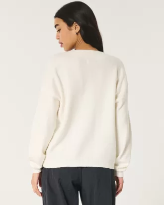 Hollister Comfy Cloud Oversized V-Neck Sweater,Hollister Comfy Cloud Oversized V-Neck Sweater Hollister Comfy Cloud Oversized V-Neck Sweater,Hollister Comfy Cloud Oversized V-Neck Sweater