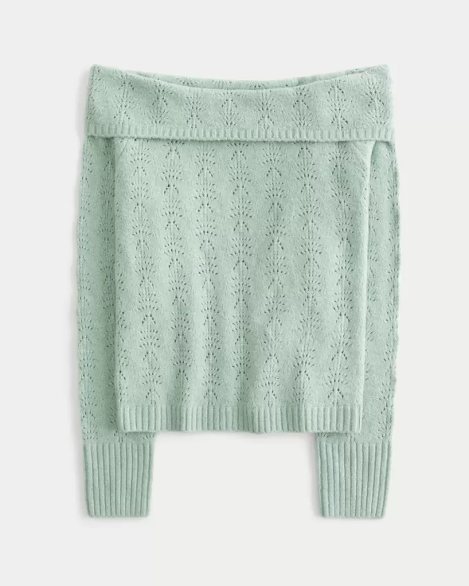 Hollister Comfy Cloud Stitchy Off-the-Shoulder Sweater,Hollister Comfy Cloud Stitchy Off-the-Shoulder Sweater Hollister Comfy Cloud Stitchy Off-the-Shoulder Sweater,Hollister Comfy Cloud Stitchy Off-the-Shoulder Sweater