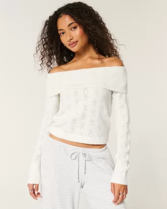 Hollister Comfy Cloud Stitchy Off-the-Shoulder Sweater,Hollister Comfy Cloud Stitchy Off-the-Shoulder Sweater Hollister Comfy Cloud Stitchy Off-the-Shoulder Sweater,Hollister Comfy Cloud Stitchy Off-the-Shoulder Sweater