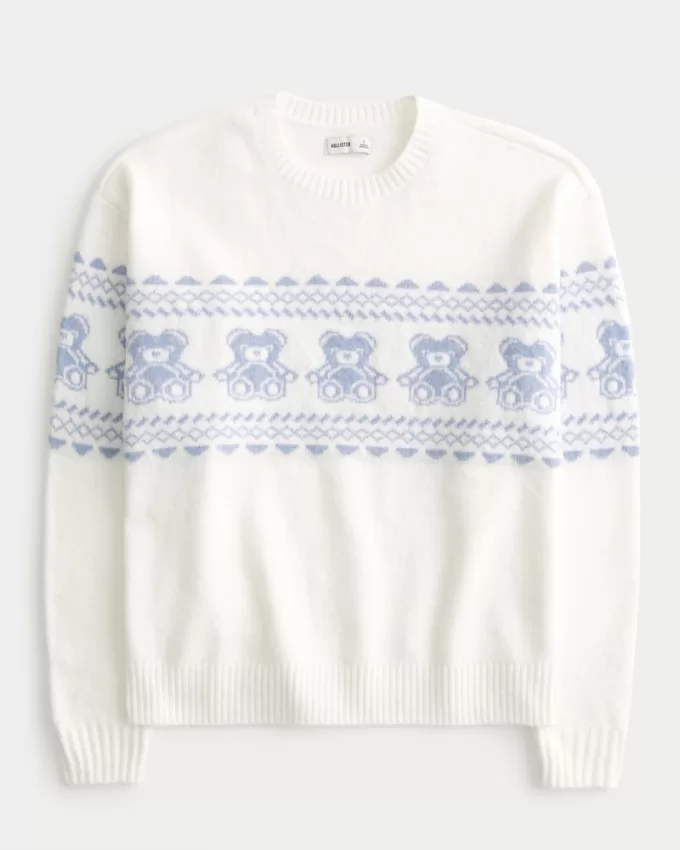 Hollister Comfy Cloud Teddy Bear Graphic Crew Sweater,Hollister Comfy Cloud Teddy Bear Graphic Crew Sweater Hollister Comfy Cloud Teddy Bear Graphic Crew Sweater,Hollister Comfy Cloud Teddy Bear Graphic Crew Sweater