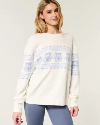 Hollister Comfy Cloud Teddy Bear Graphic Crew Sweater,Hollister Comfy Cloud Teddy Bear Graphic Crew Sweater Hollister Comfy Cloud Teddy Bear Graphic Crew Sweater,Hollister Comfy Cloud Teddy Bear Graphic Crew Sweater