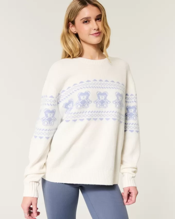Hollister Comfy Cloud Teddy Bear Graphic Crew Sweater,Hollister Comfy Cloud Teddy Bear Graphic Crew Sweater Hollister Comfy Cloud Teddy Bear Graphic Crew Sweater,Hollister Comfy Cloud Teddy Bear Graphic Crew Sweater