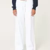 Hollister Ella Eyelet Wide-Leg Pants,Hollister Ella Eyelet Wide-Leg Pants