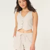 Hollister Ella Linen-Blend Pull-On Shorts,Hollister Ella Linen-Blend Pull-On Shorts Hollister Ella Linen-Blend Pull-On Shorts,Hollister Ella Linen-Blend Pull-On Shorts