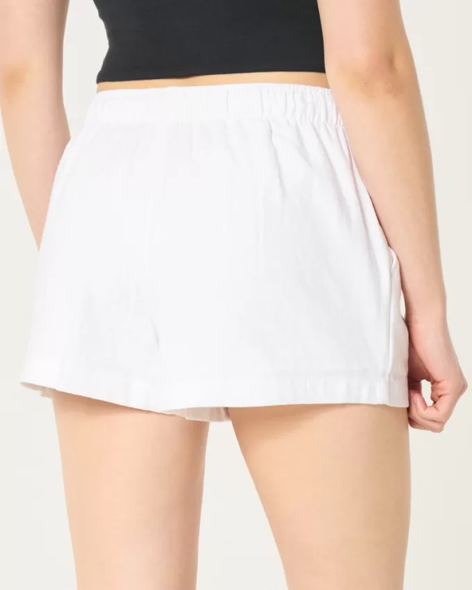 Hollister Ella Linen-Blend Pull-On Shorts,Hollister Ella Linen-Blend Pull-On Shorts Hollister Ella Linen-Blend Pull-On Shorts,Hollister Ella Linen-Blend Pull-On Shorts